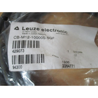 Leuze Electronic CB-M12-10000S-5GF Connection Cable CBM1210000S5GF