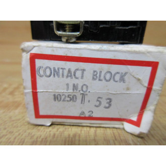 Cutler Hammer 10250T53 Eaton Contact Block Series A2