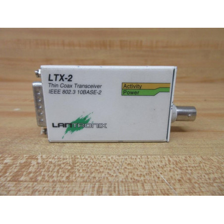 Lantronix LTX-2 Thin Coax Transceiver LTX2 - Used