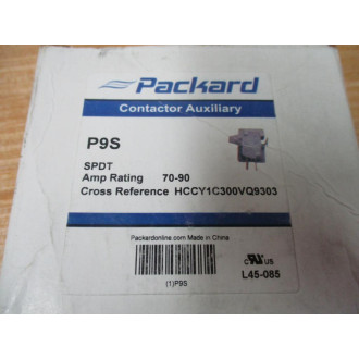 Packard P9S Contactor Auxiliary