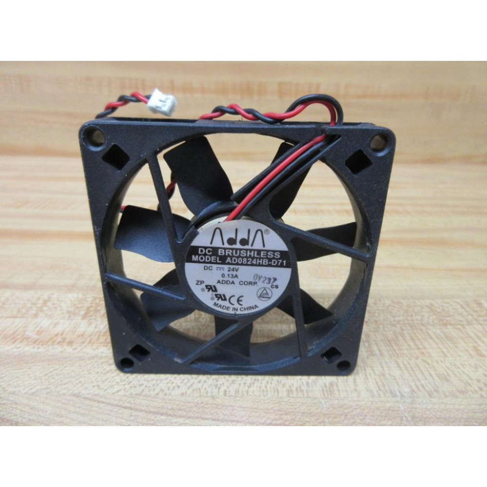ADDA AD0824HB-D71 Axial Fan AD0824HBD71 - Used