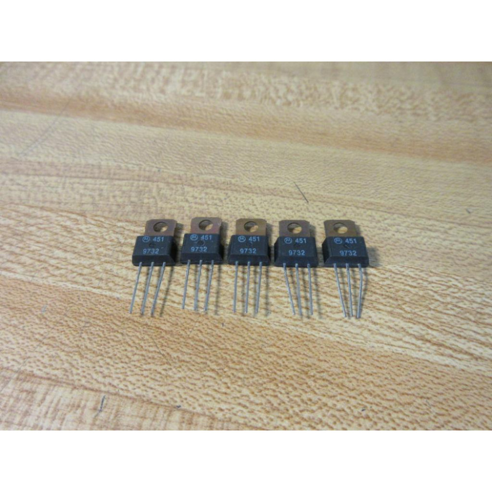 Motorola 48-869732 Semiconductor 451 (Pack of 5) - New No Box