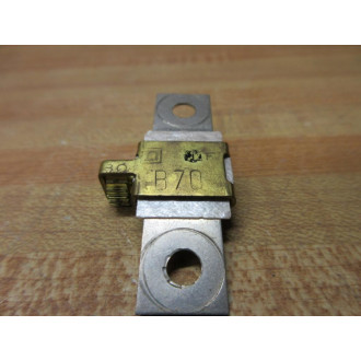 Square D B70 Overload Relay Heater Element B70.0 - Used