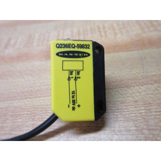 Banner Q236EQ-59832 Photoelectric Sensor Q236EQ59832 - New No Box