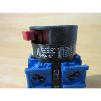 Kraus & Naimer CH10 Selector Switch WOut Switch - Used
