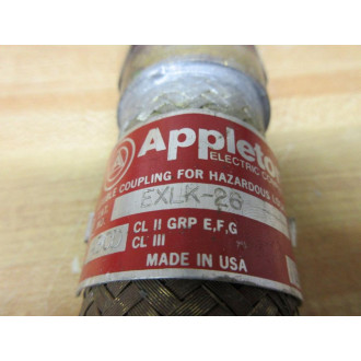 Appleton EXLK-26 Flexible Coupling EXLK26 - New No Box
