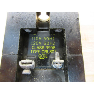 Square D 8501 L0-40 Control Relay 8501 LO-40 Series ADP, Chipped - Used
