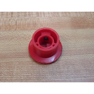 General Electric CR104PXM04R Red Mushroom Head Knob - Used