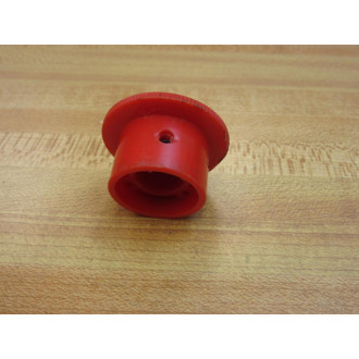 General Electric CR104PXM04R Red Mushroom Head Knob - Used