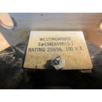 Westinghouse 658C659H15-1 Transformer 658C659H151 - Used
