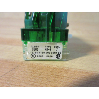 Square D 9001-KA2 Contact Block 9001KA2 88001 Series J