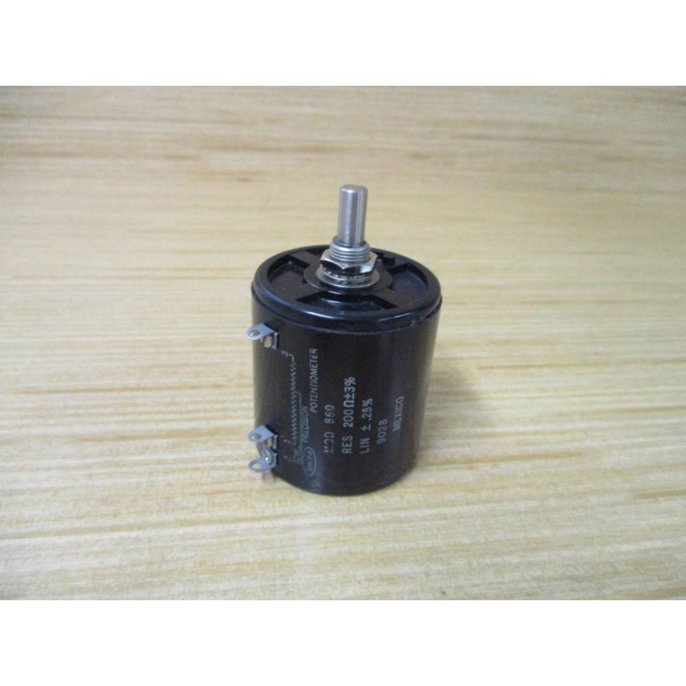 Spectrol MODEL 860 Potentiometer 860 200Ω