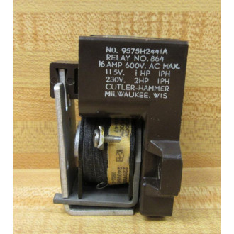 Cutler Hammer 9575H2441A Type AA Relay 9575H2441-66 - New No Box