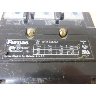 Furnas 42HF108804 Contactor - Used