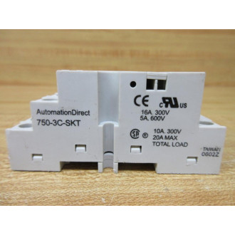 Automation Direct 750-3C-SKT Relay Socket 7503CSKT - New No Box