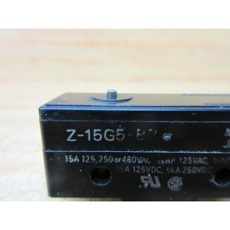 Omron Z-15G5-B3 Micro Switch Z15G5B3 - Used