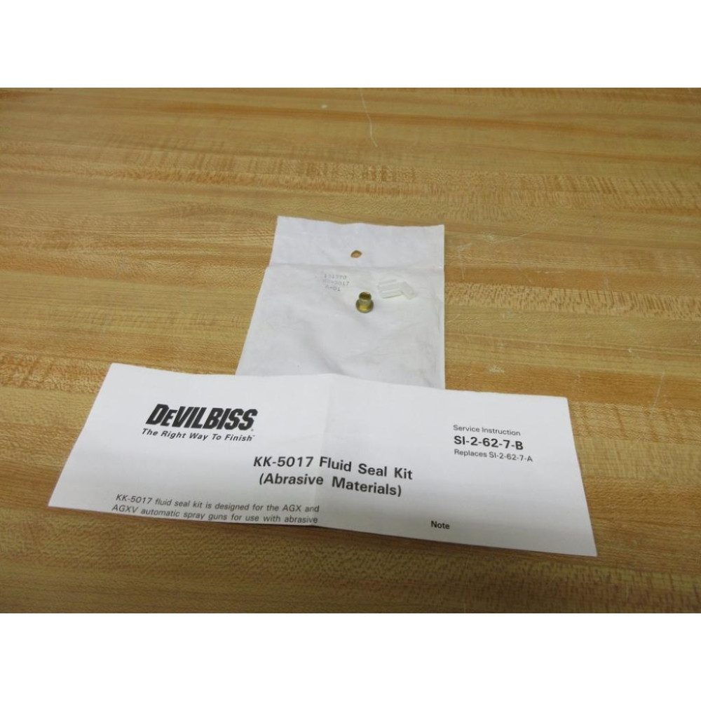DeVilbiss KK-5017 Fluid Seal Kit 191570