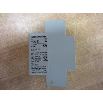 Allen Bradley 100-S Contact Block 100S Series A - Used