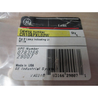 General Electric CR104PXL02W GE White Knob
