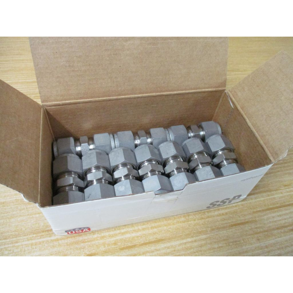 SSP Fittings ISSD8U Duolok Tube Fitting Union 12" (Pack of 10)