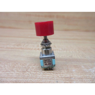 Alco MPA206R Push Button Switch WRed Button - Used