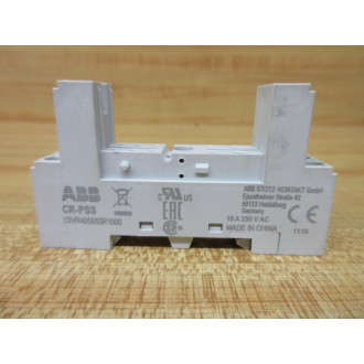 ABB CR-PSS Relay Socket 1SVR405650R1000 - New No Box