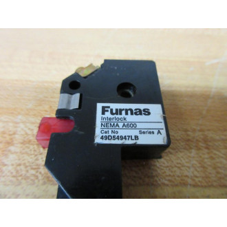 Furnas 49D54947LB Auxiliary Contact Missing Mount Screw - Used