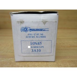 CK Worldwide 10N45 Alumina Gas Cups (Pack of 13)