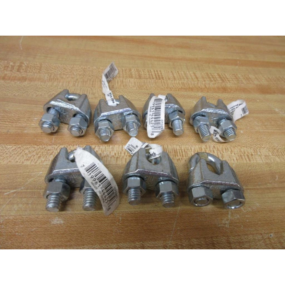 Koch 070293 Wire Rope Clips (Pack of 7)