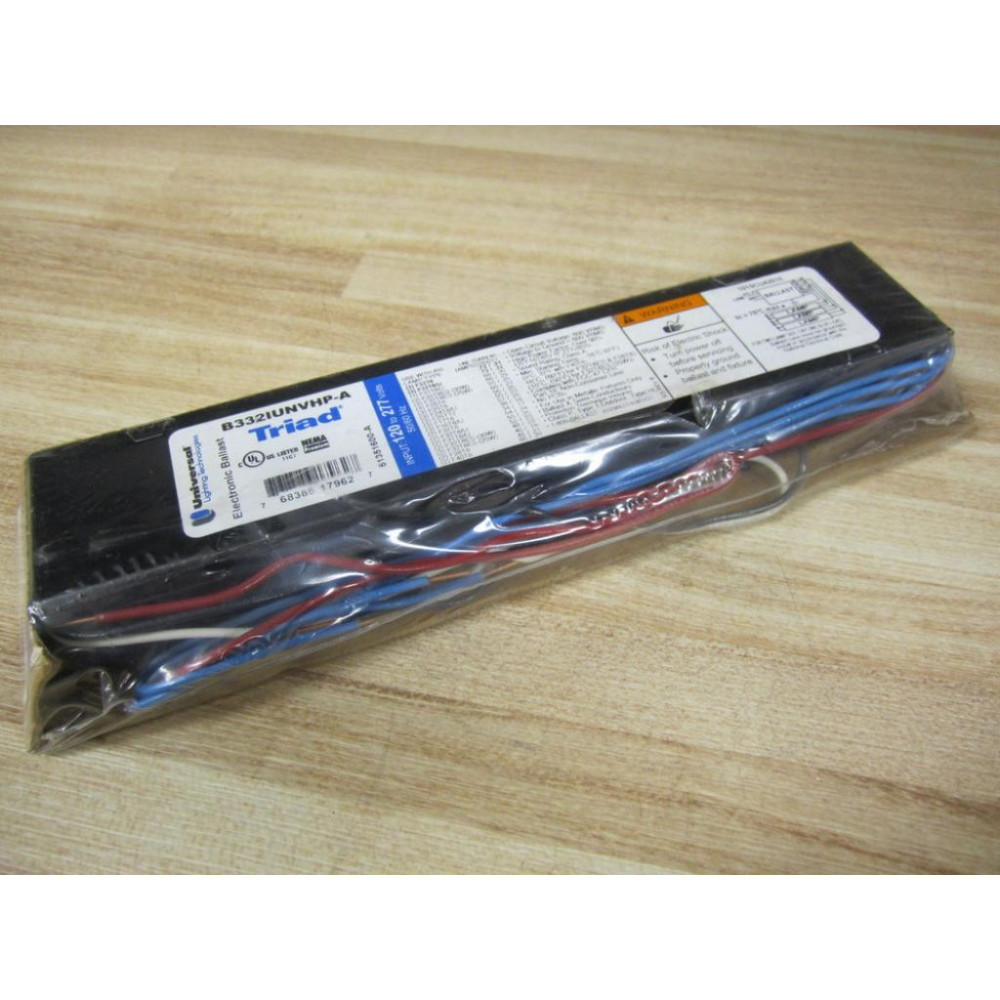 Universal Lighting B332IUNVHP-A Ballast 51351600-A