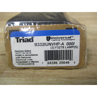 Universal Lighting B332IUNVHP-A Ballast 51351600-A