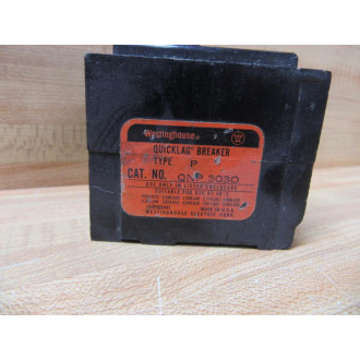 Westinghouse QNP3030 Circuit Breaker 30A 3P - Used