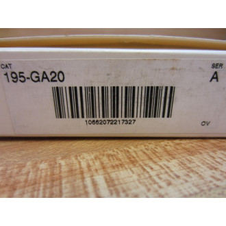 Allen Bradley 195-GA20 Auxiliary Contact Block 195GA20