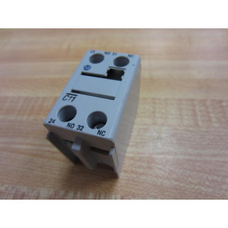 Allen Bradley 100-F Auxiliary Contact 100F Series A A20 - Used