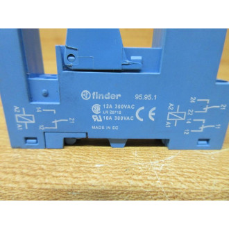 Finder 95.95.1 Relay Socket 95951 - Used