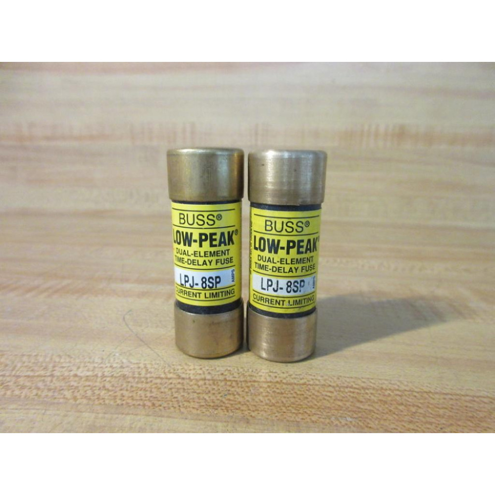 Buss LPJ-8SP Bussmann Fuse Cross Ref 4XF30 (Pack of 2) - New No Box