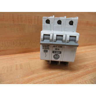 Allen Bradley 1492-CB2G200 Circuit Breaker 1492CB2G200 3 Pole - Used