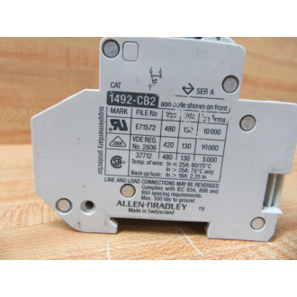 Allen Bradley 1492-CB2G200 Circuit Breaker 1492CB2G200 3 Pole - Used