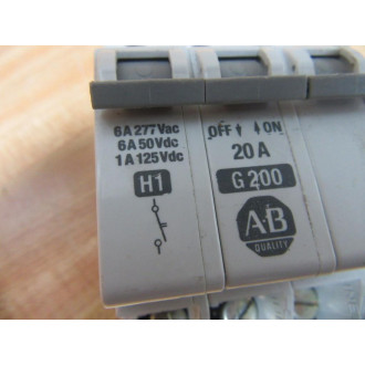Allen Bradley 1492-CB2G200 Circuit Breaker 1492CB2G200 3 Pole - Used