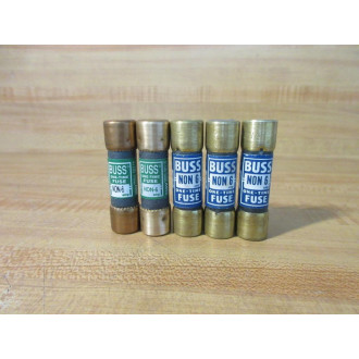 Buss NON 6 Bussmann Fuse Cross Ref 4XF87 (Pack of 5) - New No Box