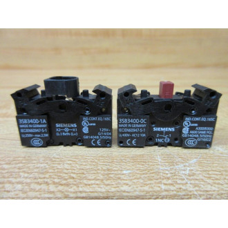 Siemens 3SB3 607-0AA21 Red 3SB36070AA21 Complete