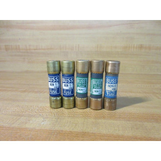 Buss NON-1 Bussmann Fuse Cross Ref 4XF85 (Pack of 5) - New No Box