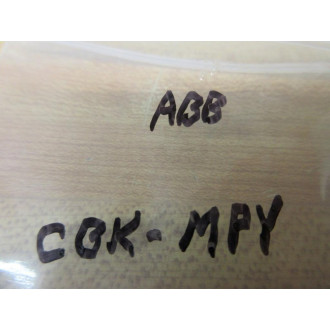ABB CBK-MPY Push Button Assembly CBKMPY - Used