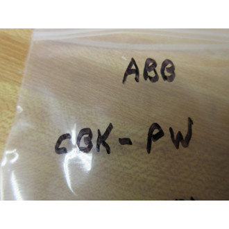 ABB CBK-PW Push Button Assembly CBKPW - New No Box
