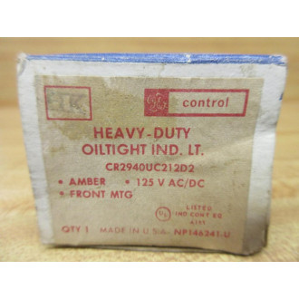 General Electric CR29400UC212D2 Heavy Duty Pilot Light