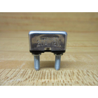 Wagner 20A-12V-T2 Tung-Sol Circuit Breaker 20A12VT2 10-32 Threaded Studs - New No Box