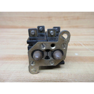 General Electric CR2940U201A Contact Block 2 Contacts - Used
