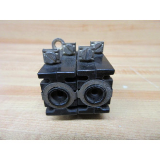 General Electric CR2940U201A Contact Block 2 Contacts - Used