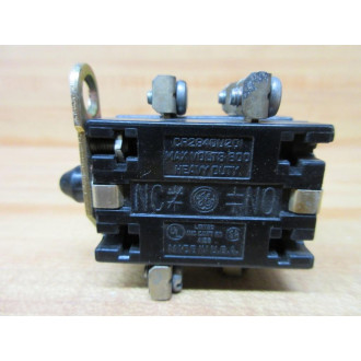 General Electric CR2940U201A Contact Block 2 Contacts - New No Box