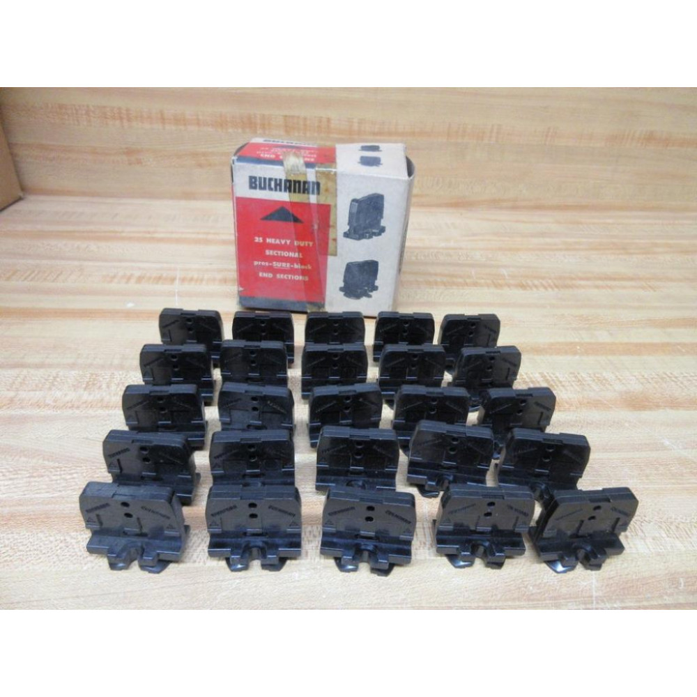 Buchanan 0230 Terminal Block End Cap (Pack of 25)
